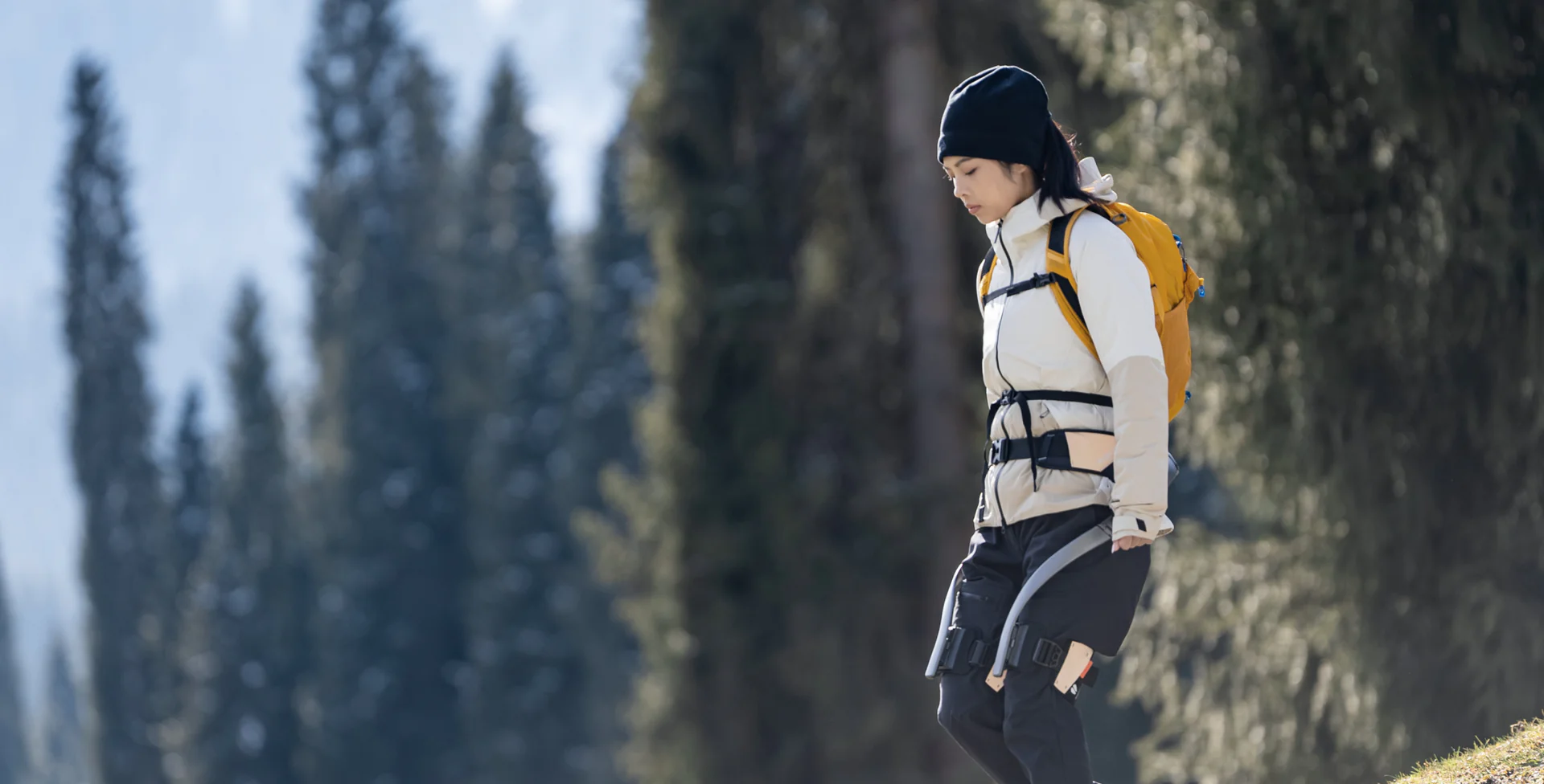 GOEX gåforsterker for reiser - eksoskjelett i bruk